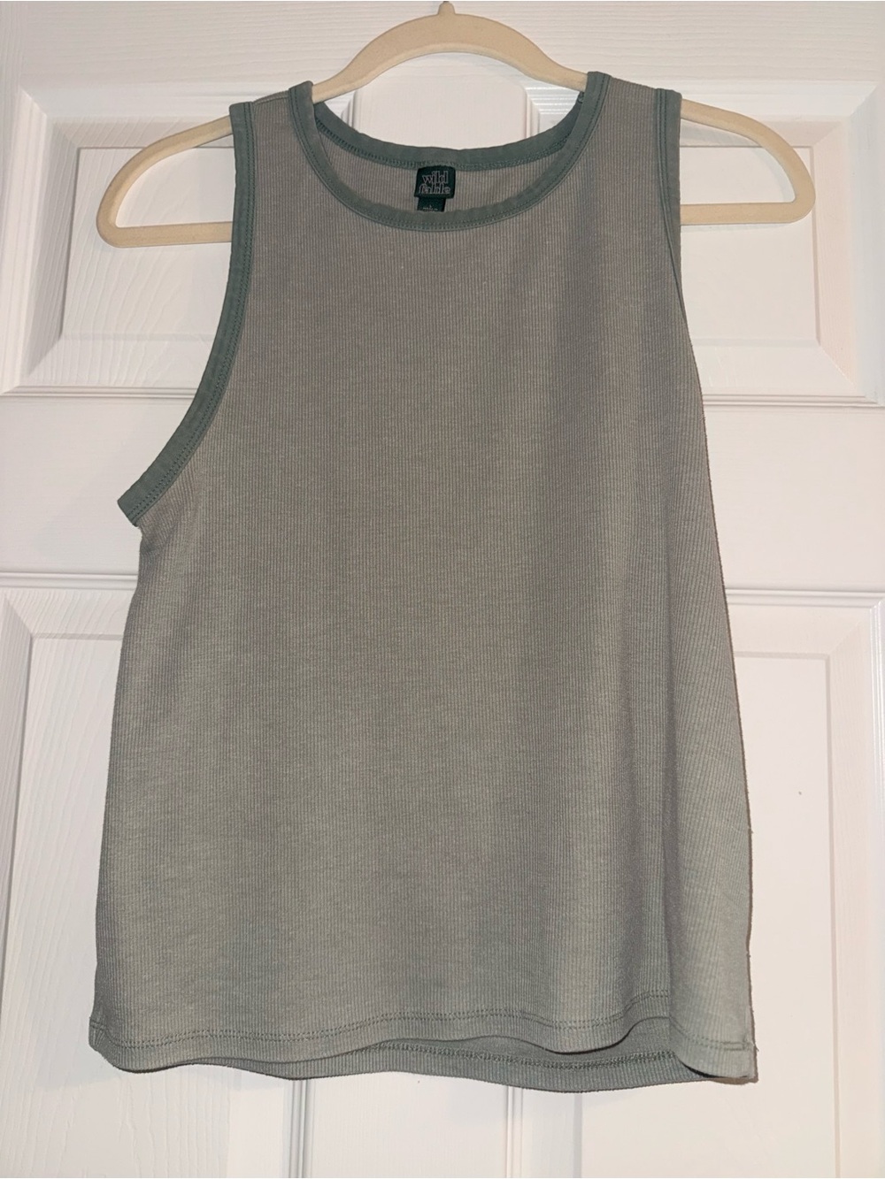 wild fable Ribbed Tank Top in Sage
